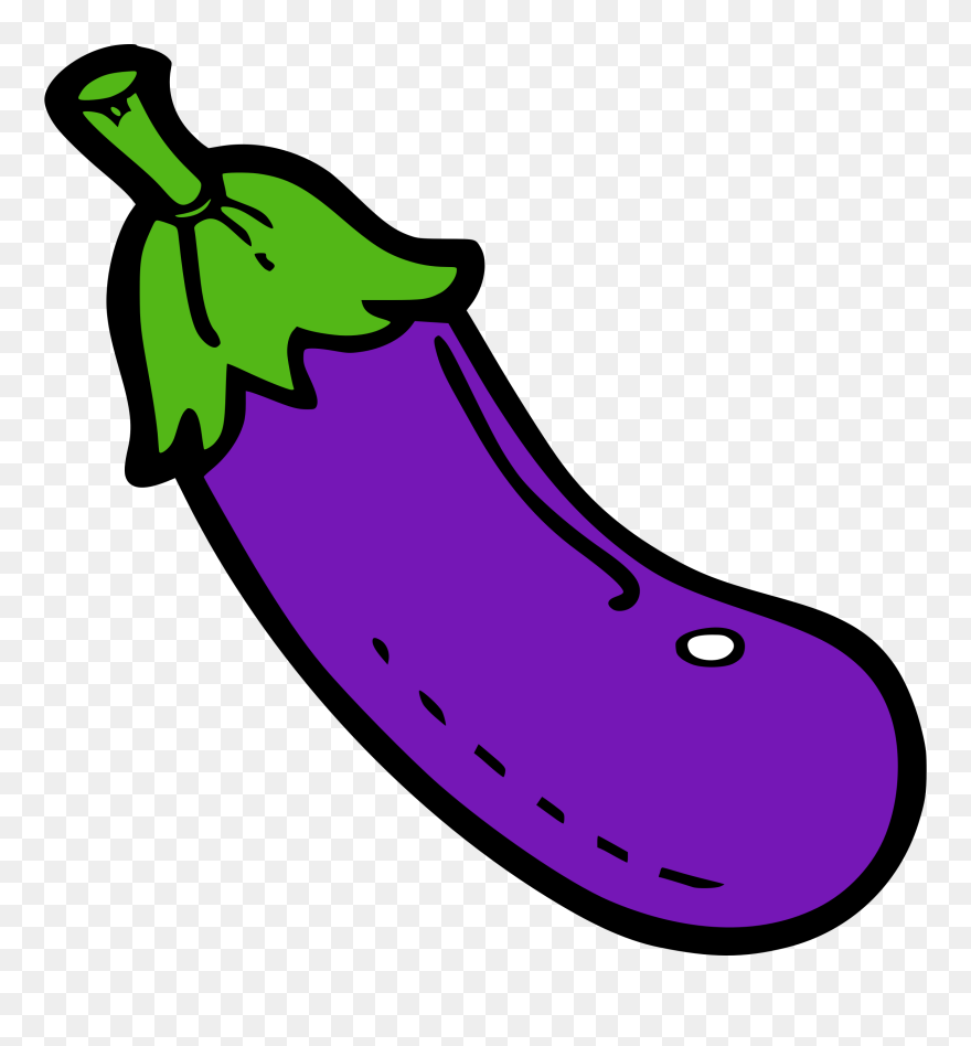 Thumb Image - Clip Art Eggplant - Png Download