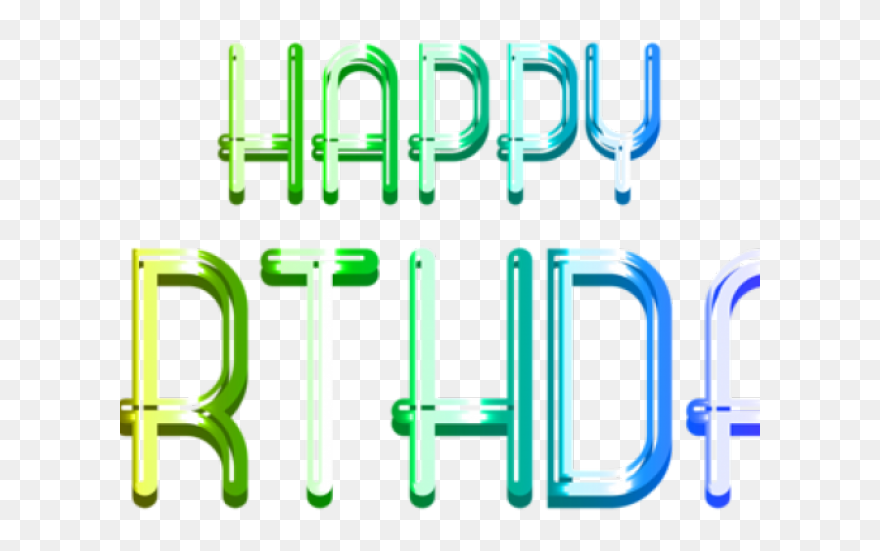 Free Happy Birthday Clipart - Portable Network Graphics - Png Download