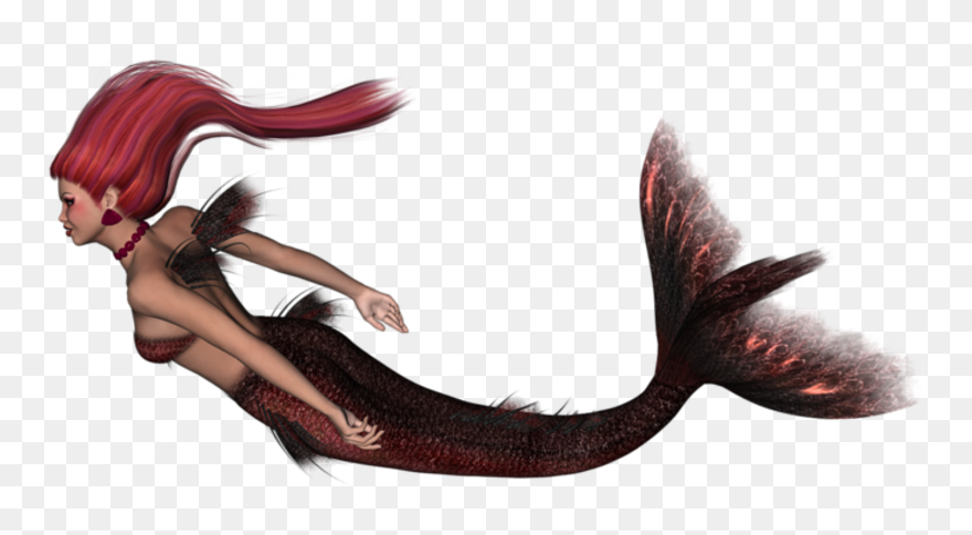 The Little Mermaid Abziehtattoo Neck - Fish Clipart