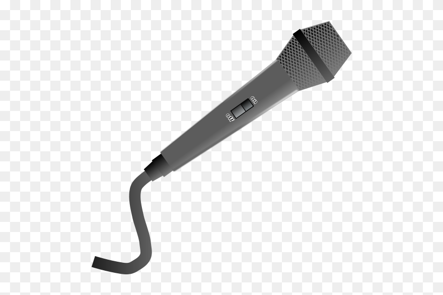 Old Style Microphone Clipart, Vector Clip Art Online, - Microphone Clip Art - Png Download