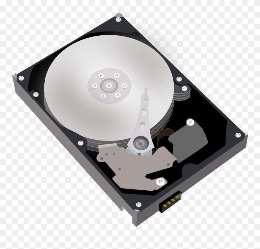 Hard Drive Clip Art - Hard Disk Clip Art - Png Download