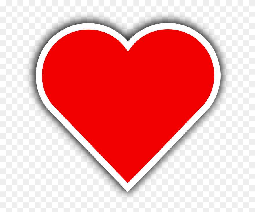 Lasso Clipart Heart - Coração Vermelho Png Transparent Png