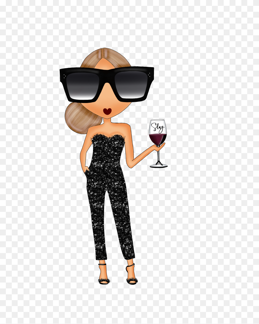 Fashion Girl Clipart - Png Download