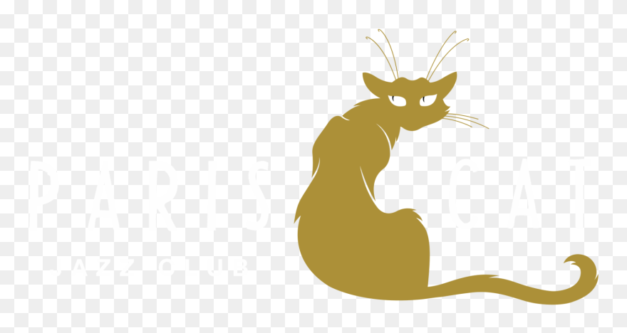Paris Cat Jazz Club Musician Photography Clipart