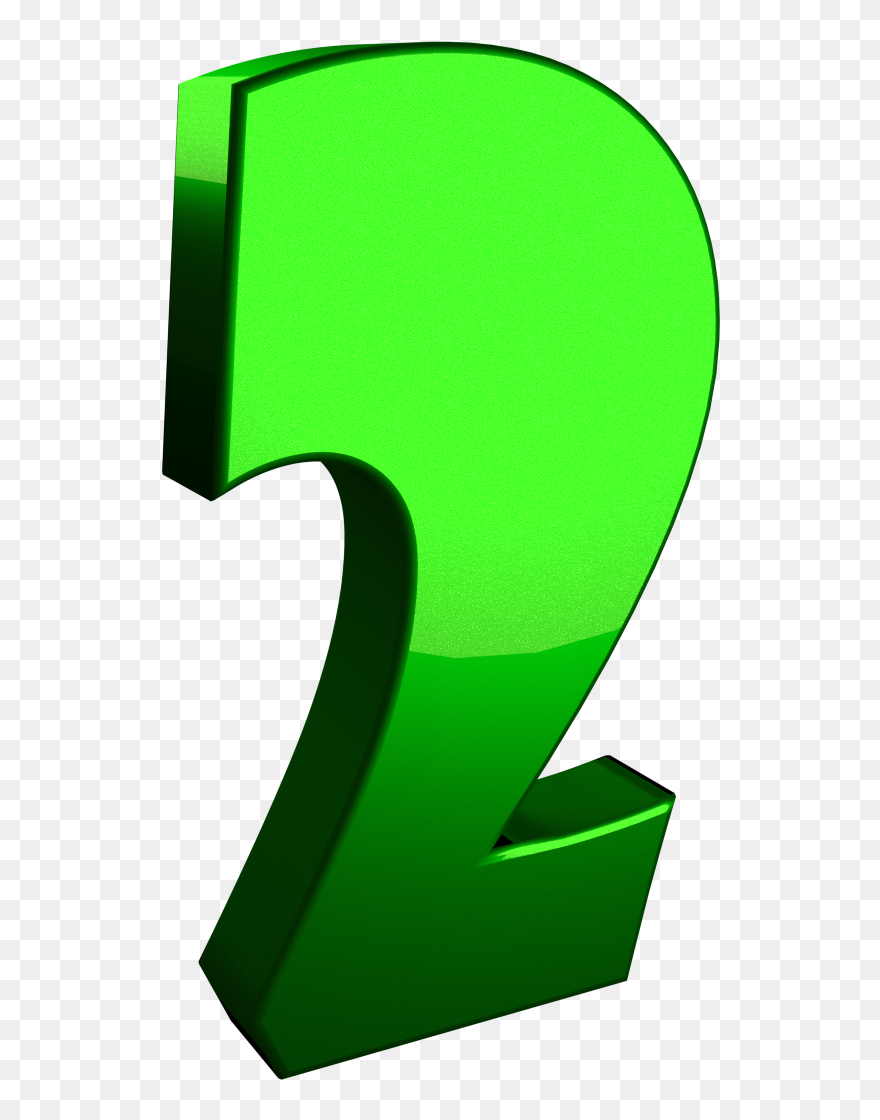 Park High Res Files - Numbers 3d Png Green Clipart