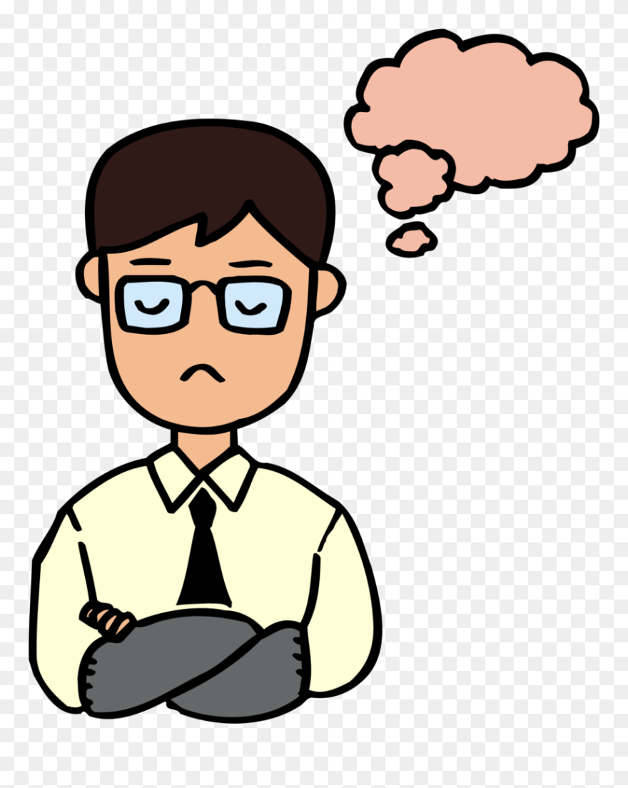 Transparent Sad Man Clipart - Sad Man Clipart Png