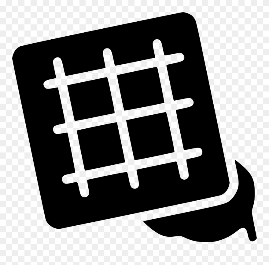 Transparent Waffle Clipart - Scalable Vector Graphics - Png Download