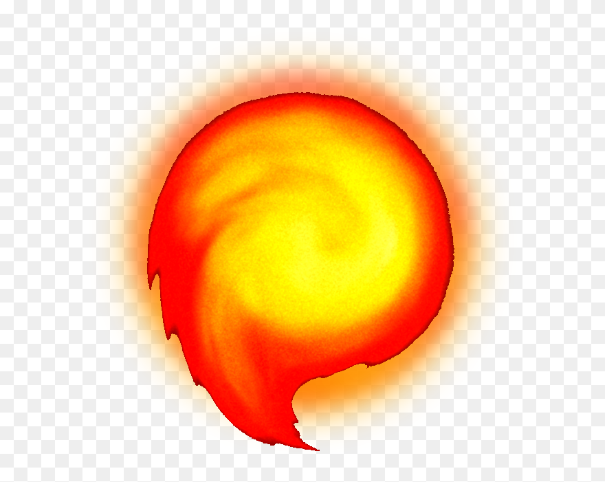 Images Of Ball Of Fire Clipart - Transparent Fire Ball Mario - Png Download