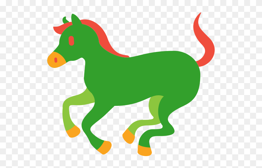 U F E To - Horse Emoji Png Clipart