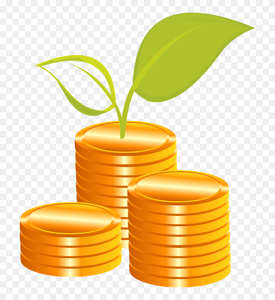 Росток Из Денег Clipart