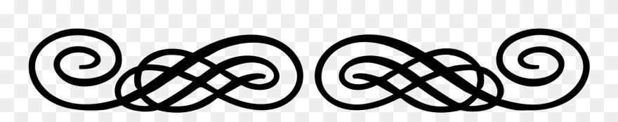Decorative Divider Flourishes Png Clipart