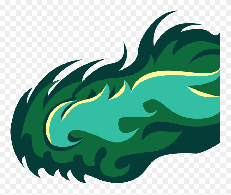 Leave Pad Right - Illustration Clipart