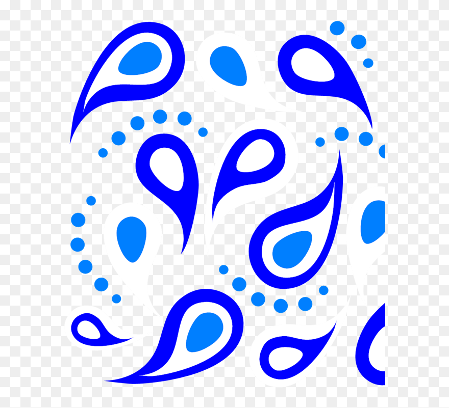 Simple Paisley Pattern Clipart