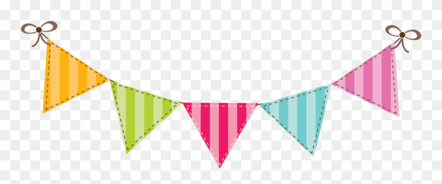 Happy Birthday Flag Banner Clip Art Png - Birthday Banner Clip Art Transparent Png