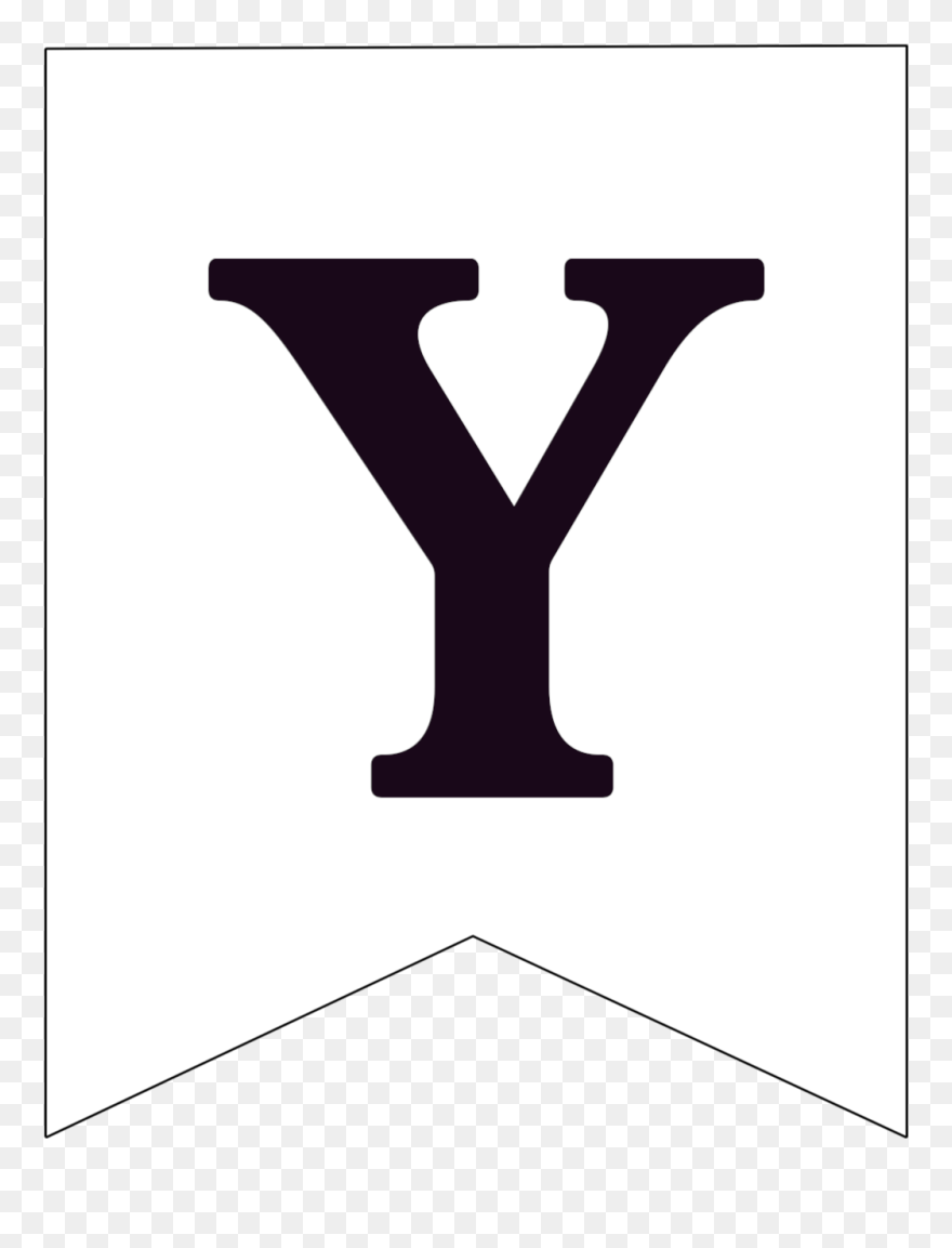 Free Printable Black And White Pennant Banner Letter - Birthday Banner Letter P Printable Black And White Clipart