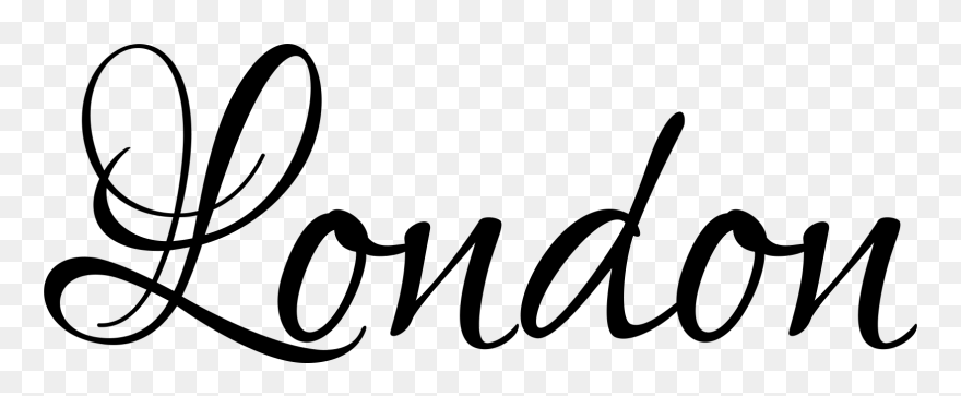 London Clipart Word - London Word Png Transparent Png