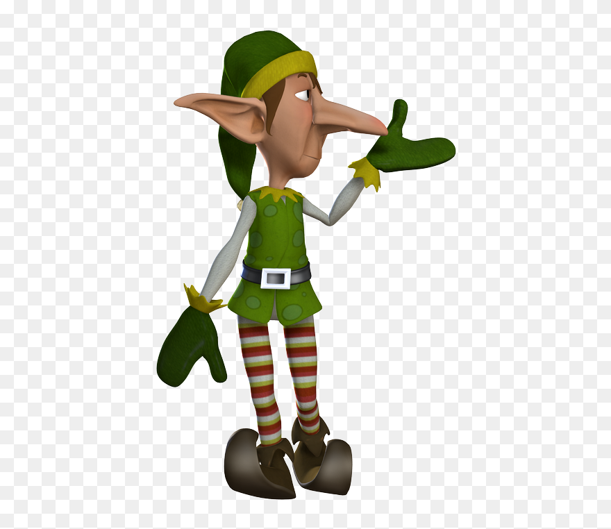 Christmas Elf Png - Duende Gif Png Clipart