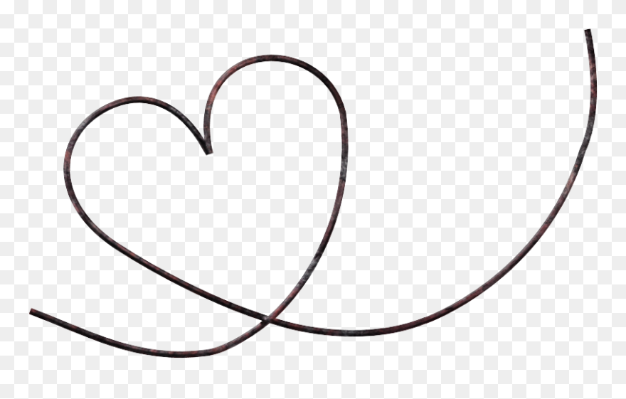 Kalp Resmi - Çizgi Kalp Png Clipart