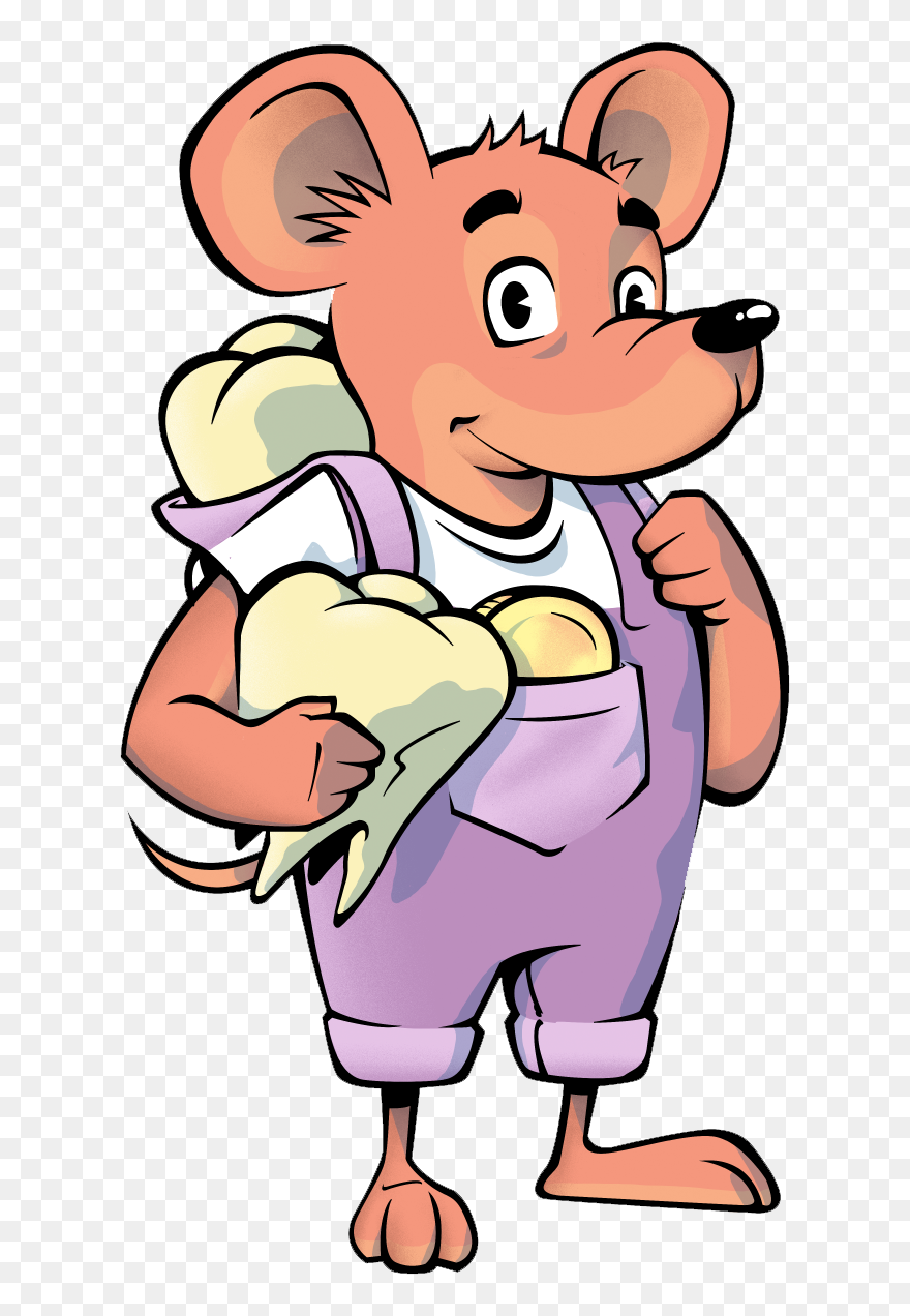 Cartoon Pictures Of A Tooth Mouse Clipart