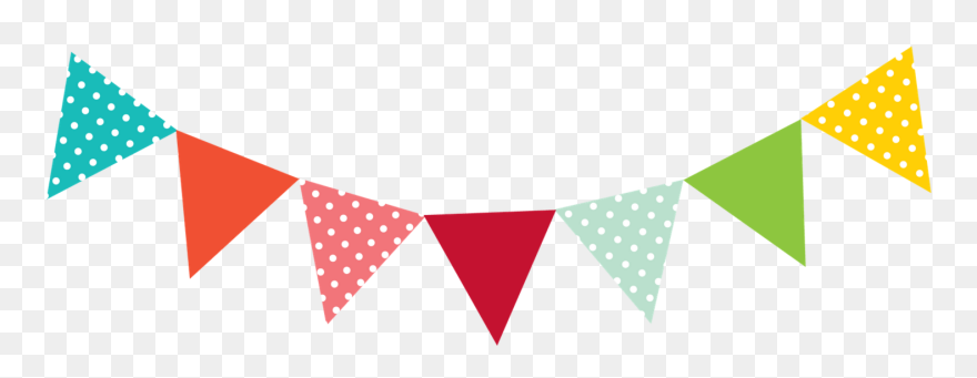 Banner Flag Pennon Clip Art - Transparent Carnival Flag Png