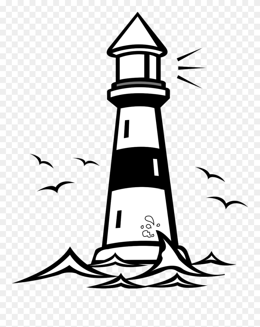 Royalty-free Clip Art - Lighthouse Clipart - Png Download