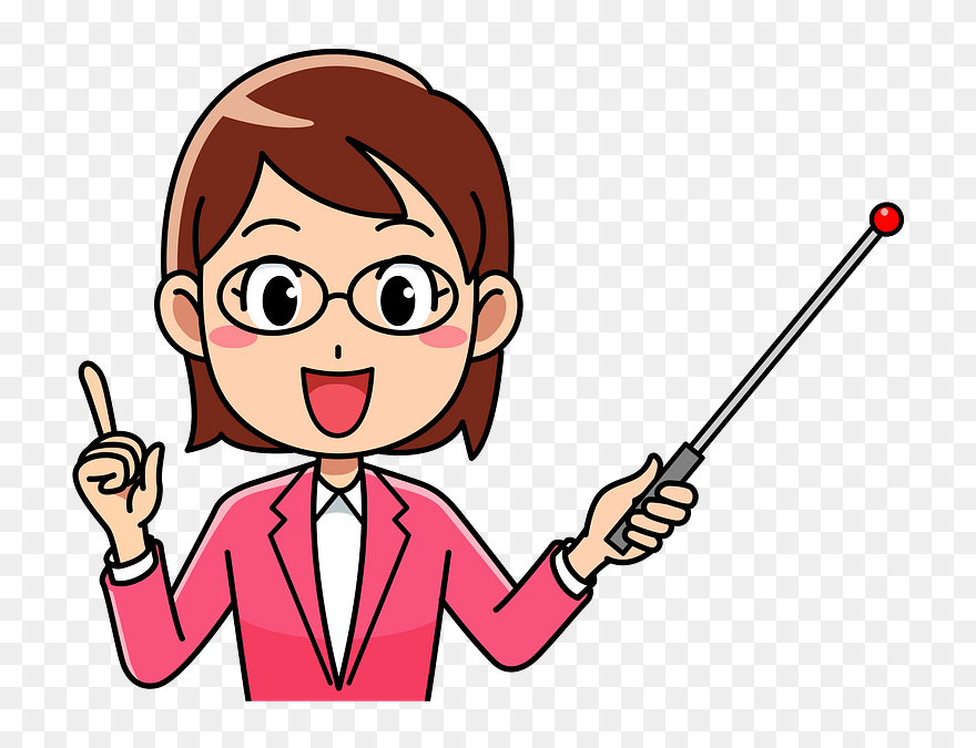 Business Woman Presentation Clipart - Transparent Background Teacher Clipart Png