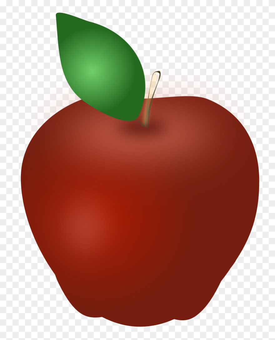 Microsoft Office Apple Clipart Clip Art Black And White - Seedless Fruit - Png Download