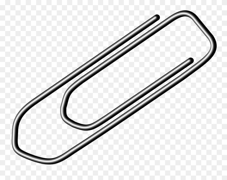 Office Clipart Free Paperclip - Paper Clip Clipart - Png Download