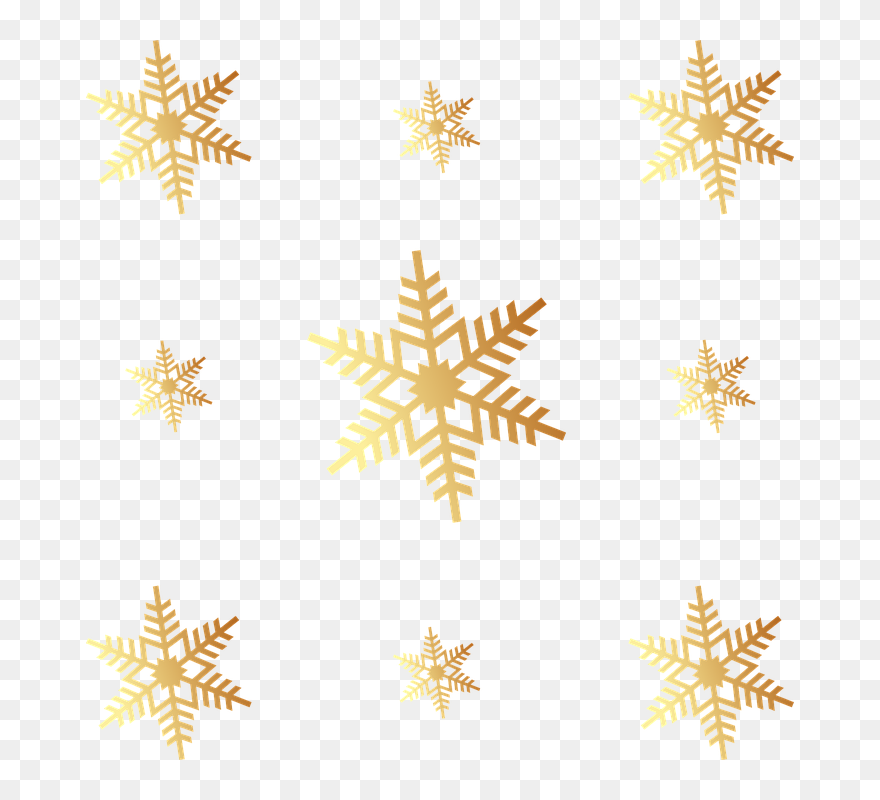 Transparent Background Snowflake Clipart Png