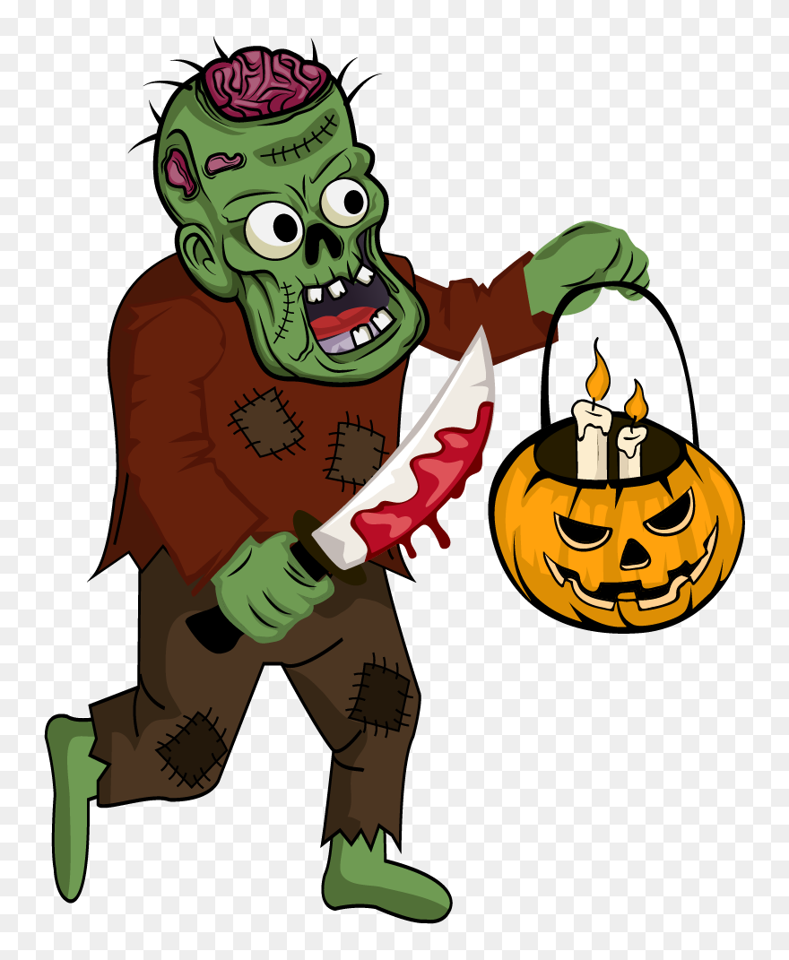 Zombie Vector Cdr Clipart