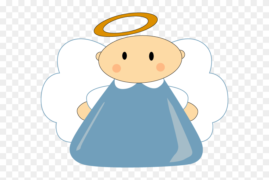 Transparent Infant Baptism Clipart - Angelitos Bebes Para Bautizo - Png Download