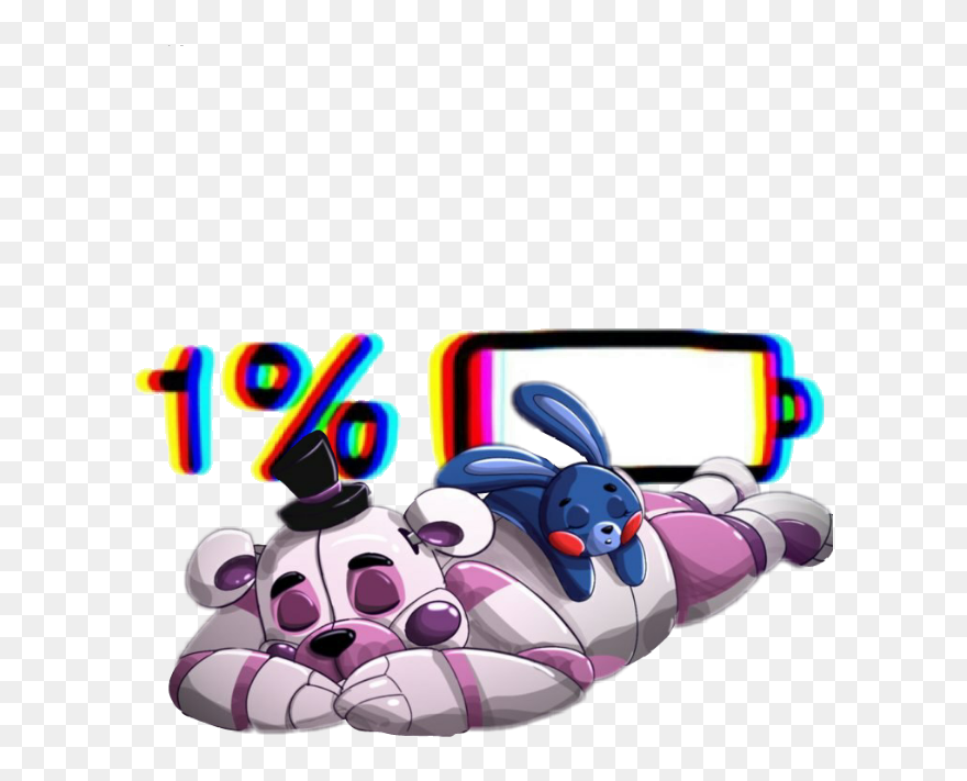 #fnaf - Funtime Freddy And Exotic Butters Clipart