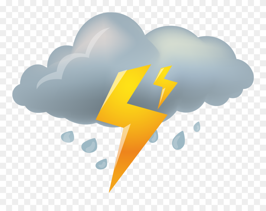 Rainy Weather Icon Material Png Download - Cloudy Weather Icon Png Clipart