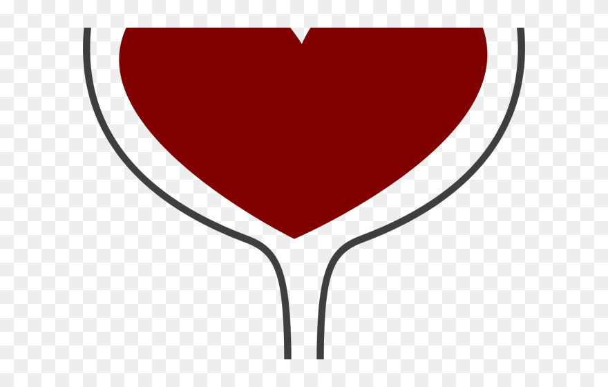 Football With Heart Clipart Graphic Freeuse Heart Clipart - Png Download