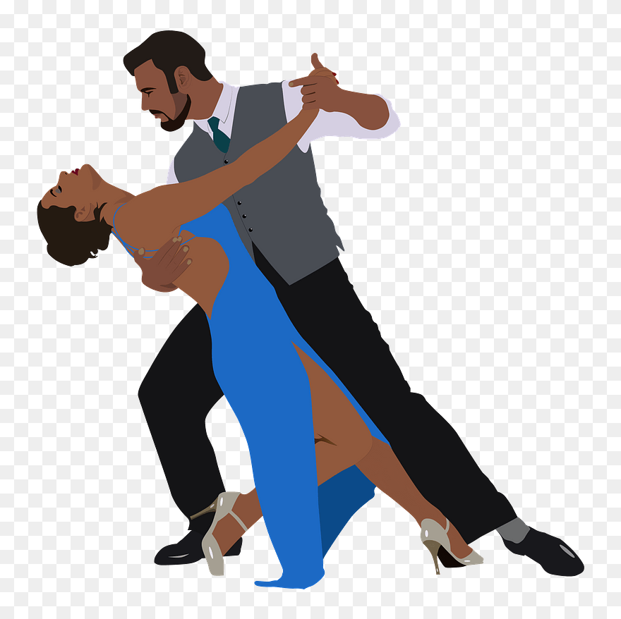 Dancing Couple Clipart - Dance - Png Download