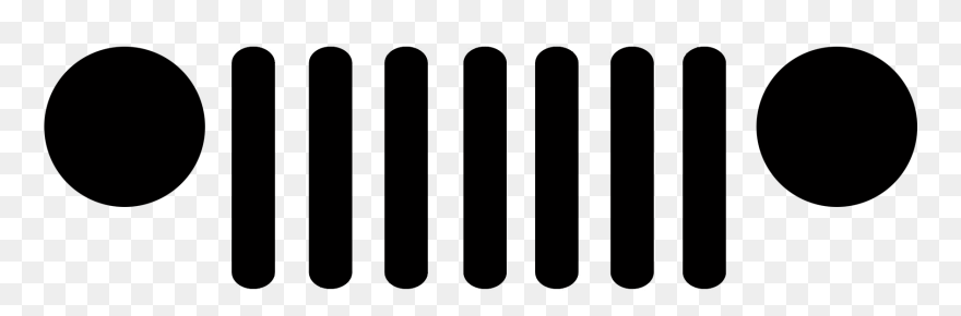Jeep Grill Logo Transparent & Png Clipart Free Download - Jeep Logo
