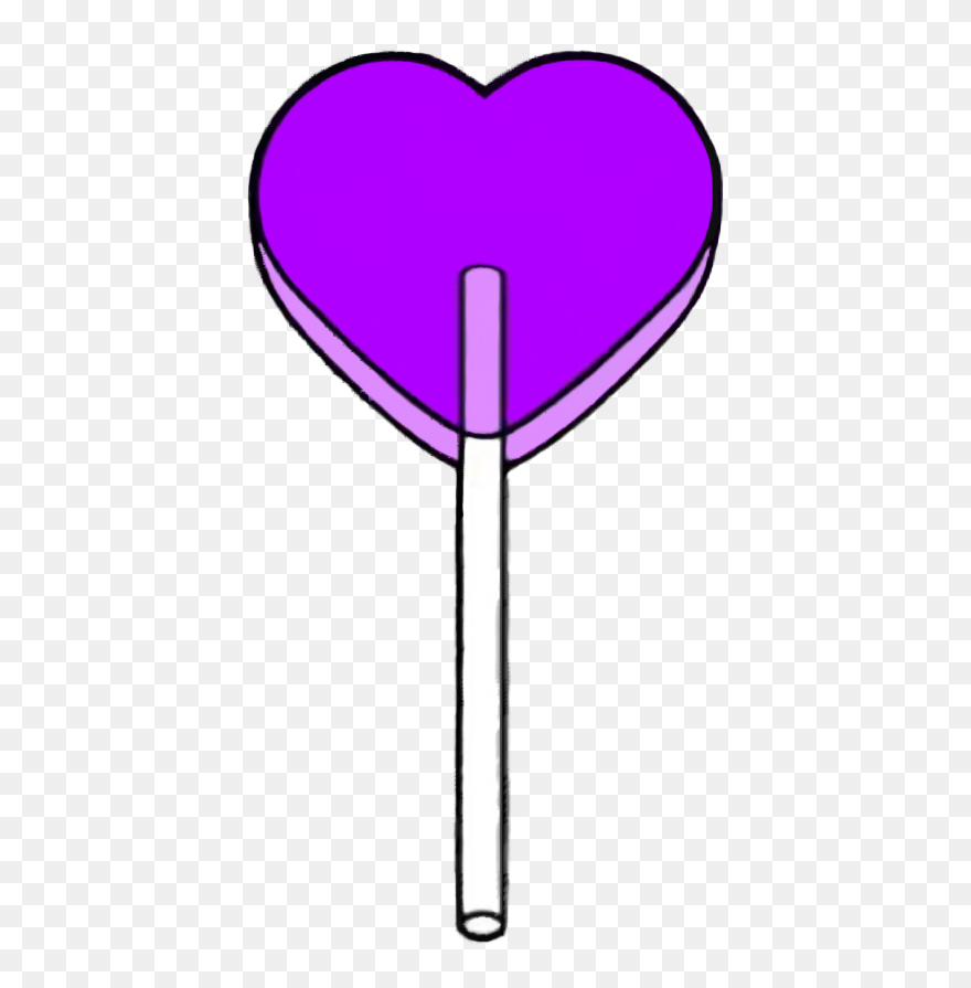 #lollipop #lollipopheart #heart #candyheart #candy - Heart Clipart