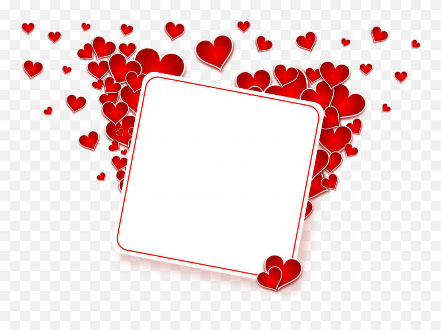 Love Heart Frame Png Image - Love Transparent Photo Frame Png Clipart