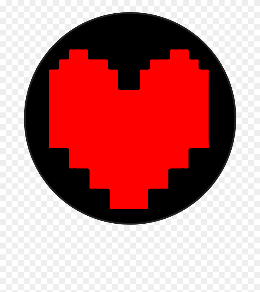 Blue Undertale Heart Clipart , Png Download - Pixel Heart From Undertale Transparent Png