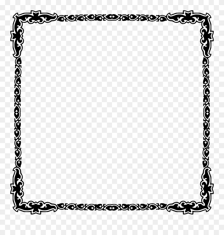 Art Deco Frame 8 Clip Arts - Indian Clipart Borders - Png Download
