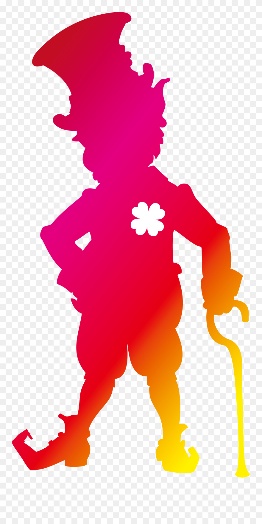 Ireland T-shirt Silhouette Saint Patricks Day - St Patrick's Day Leprechaun Silhouette Clipart