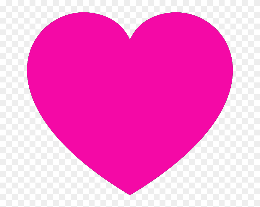 Pinkes Herz Clipart - Png Download