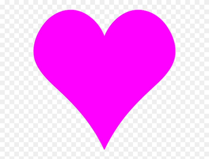 Pink Heart Shape Clipart - Heart Shape Png Vector Transparent Png