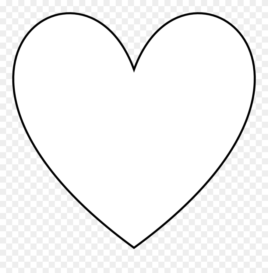 Free Clipart Heart Shape With Transparent Background - Transparent Background Heart Shape Png