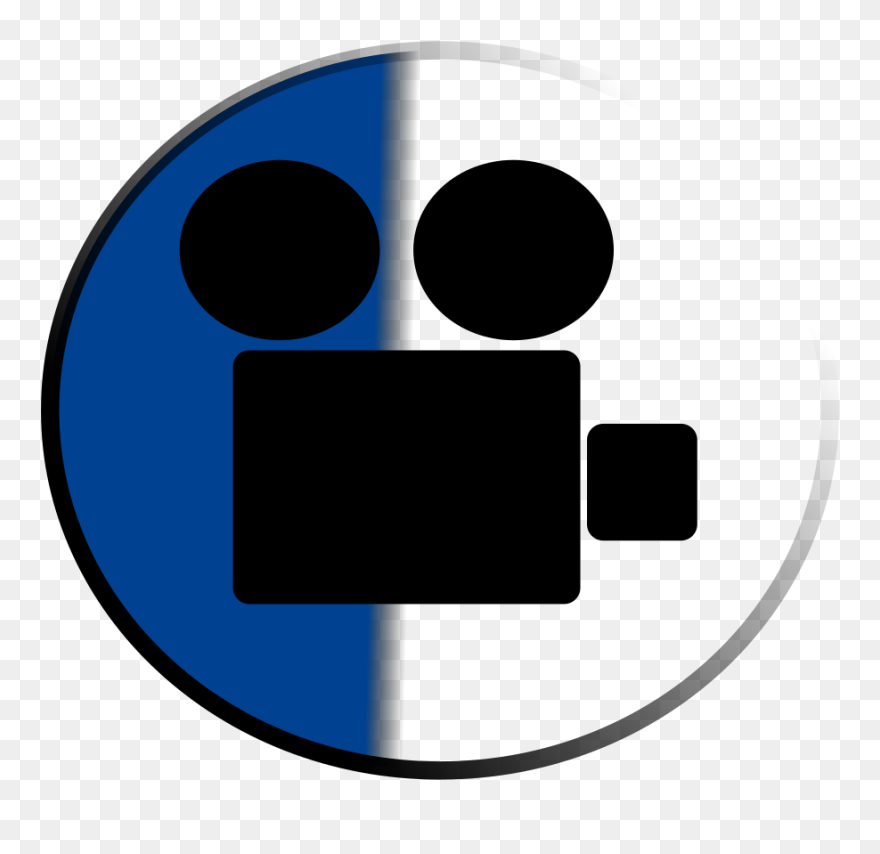 Video Film Svg Clip Arts - Circle - Png Download