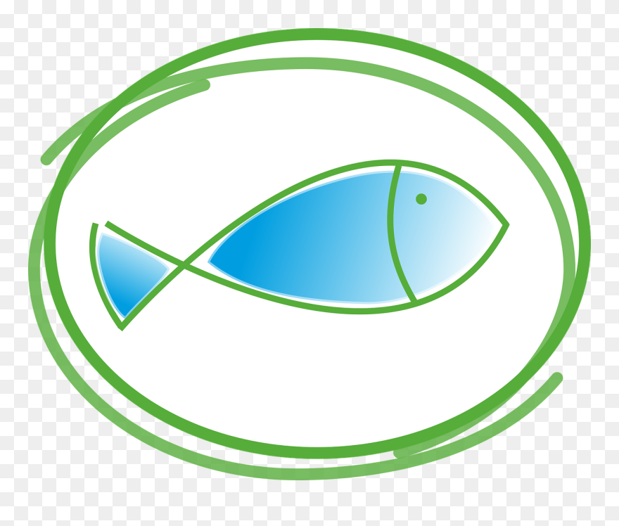 Fish Baptism Clipart
