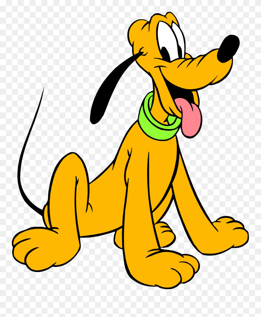 Pluto Mickey Mouse Donald Duck The Walt Disney Company - Pluto Dog Mickey Mouse Clipart
