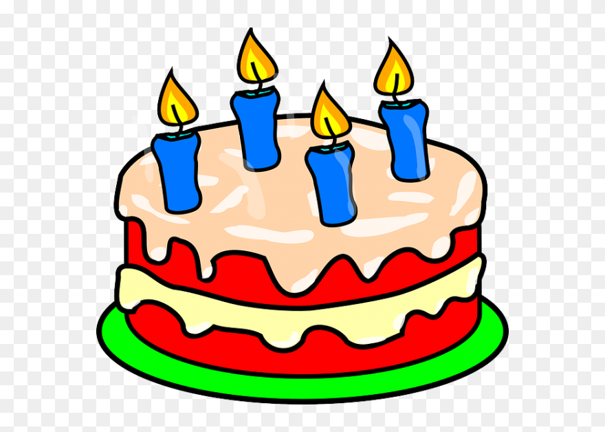 Verjaardag Afbeeldingen - Birthday Cake Clipart - Png Download