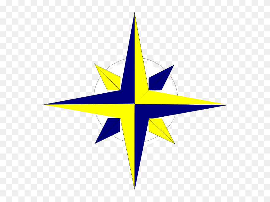 Rosa Dei Venti Clip Art - Png Download