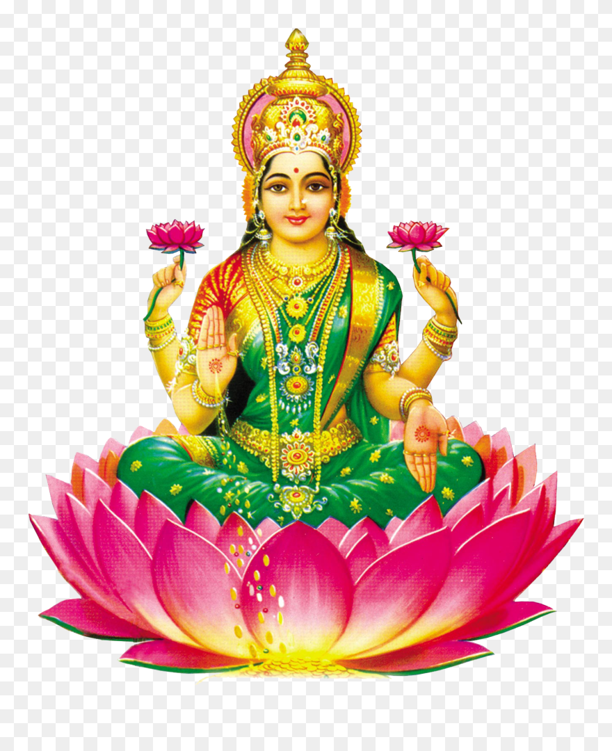 Lakshmi Png Transparent Images - Goddess Lakshmi Clipart